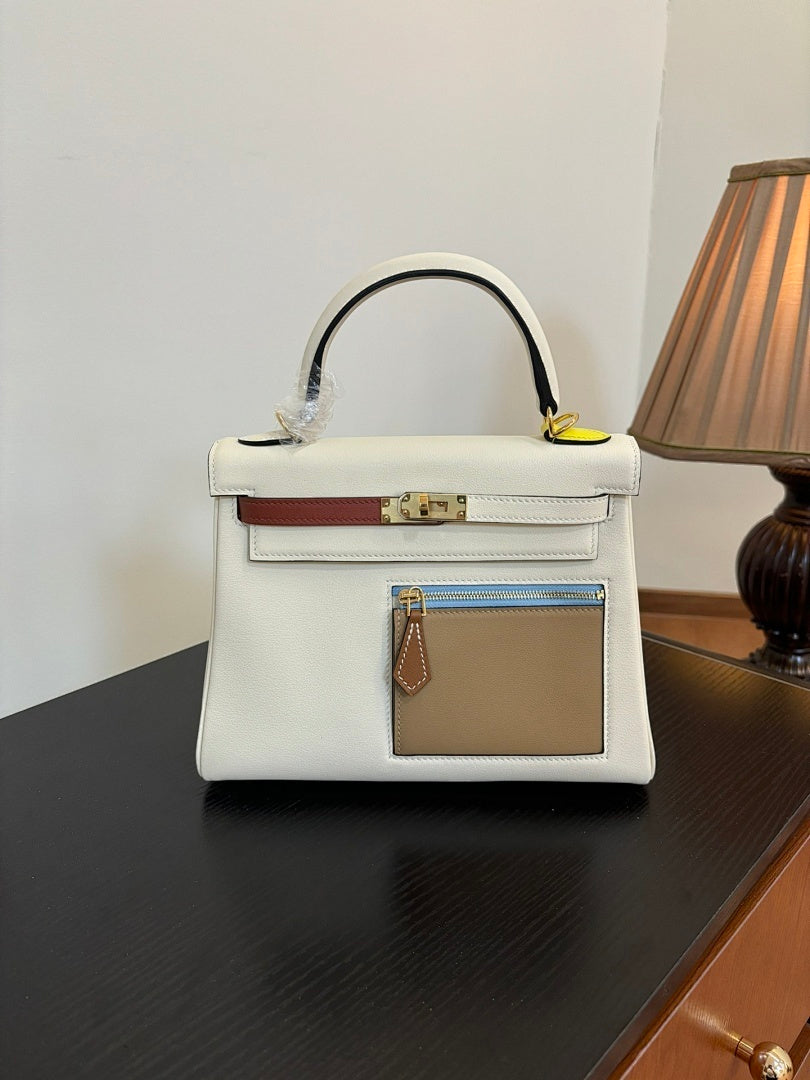 Sac à main blanc pour femme