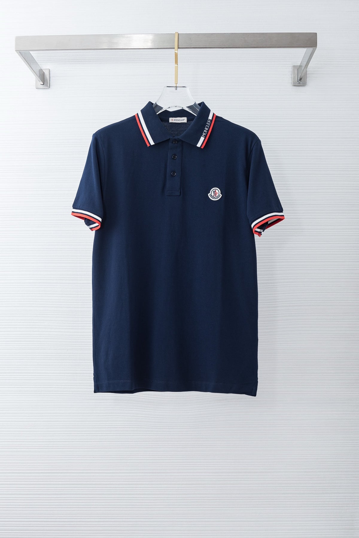 Polo noir pour homme