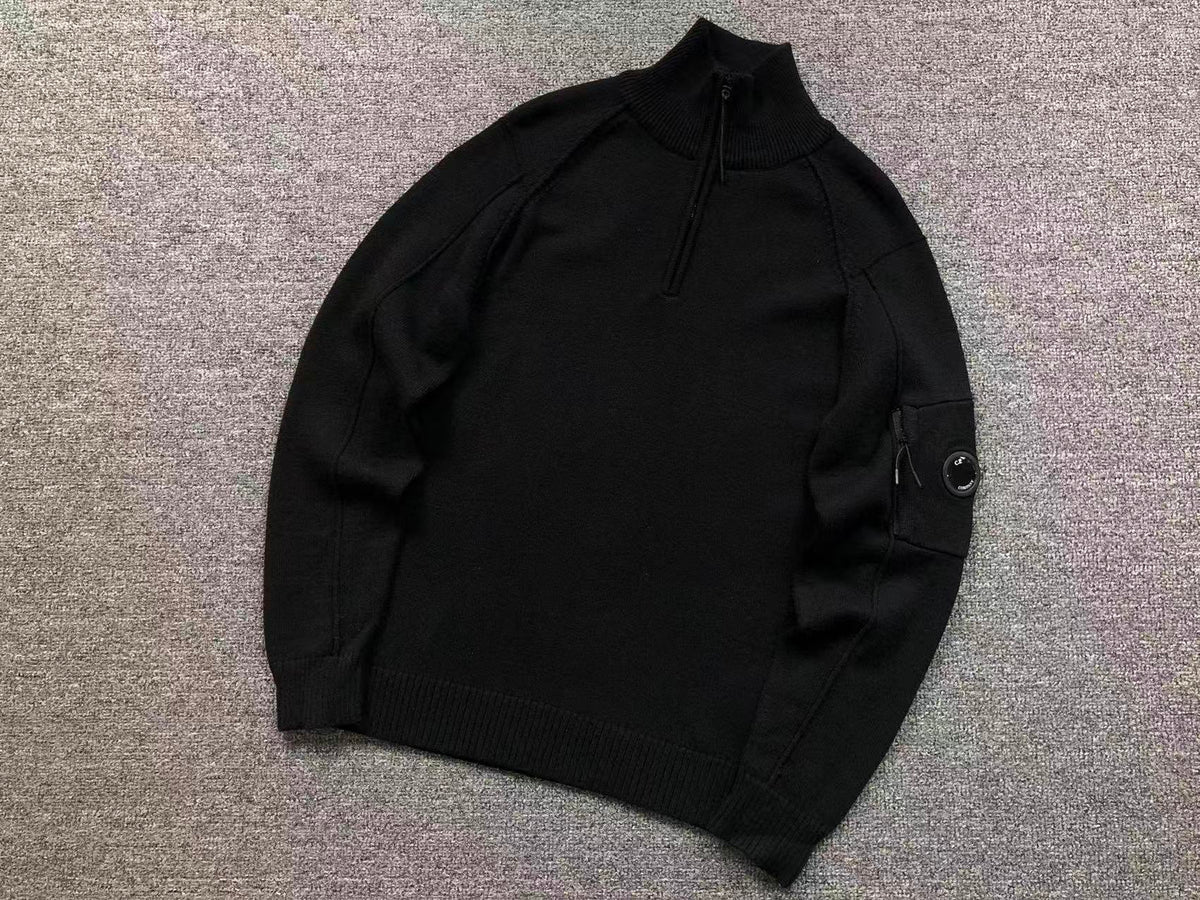 Pull noir pour homme