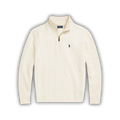 Pull écru torsadé zippé – RALPH LAUREN