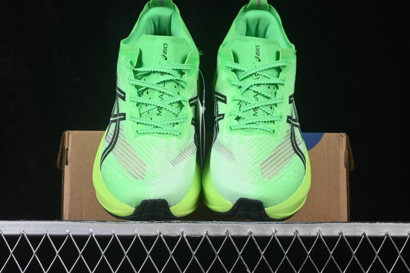 Baskets running vert fluo pour homme