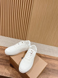 Baskets basses blanches pour homme