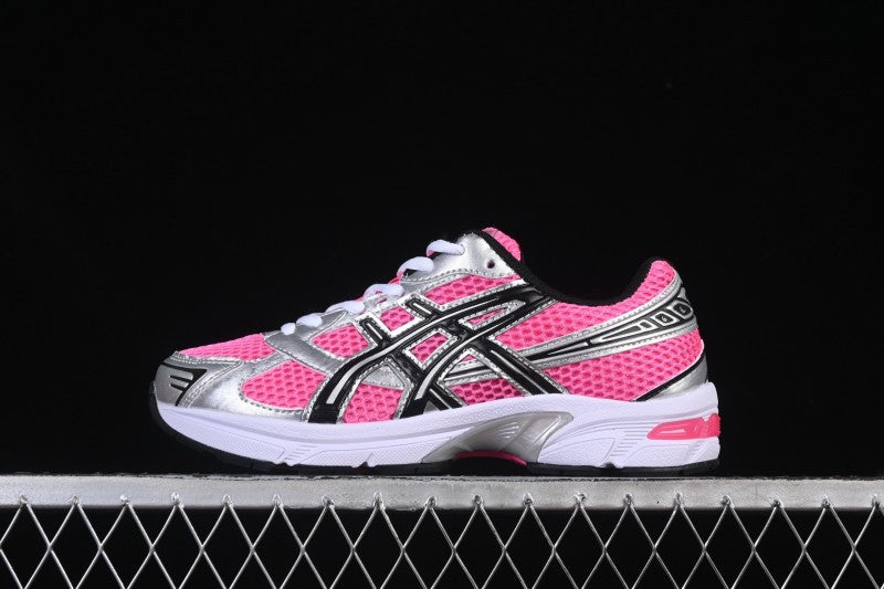 Baskets running rose fluo pour homme