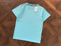 T-shirt running bleu clair