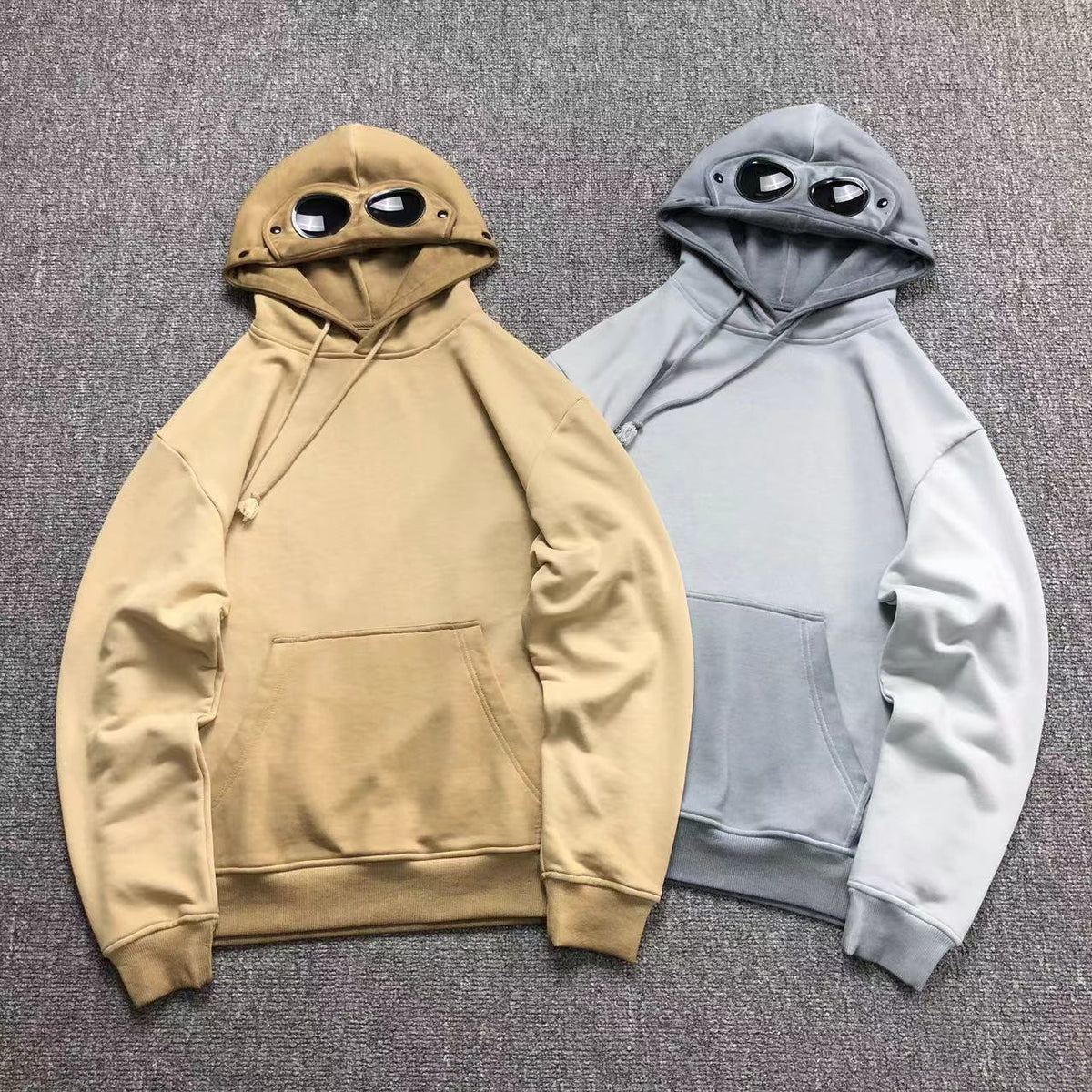 Sweat à capuche à lunettes pour homme