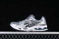 Baskets running argentées et grises pour homme