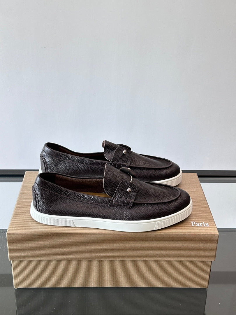 Mocassins marron foncé pour homme