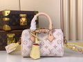 Sac polochon rose pastel à motif pour femme