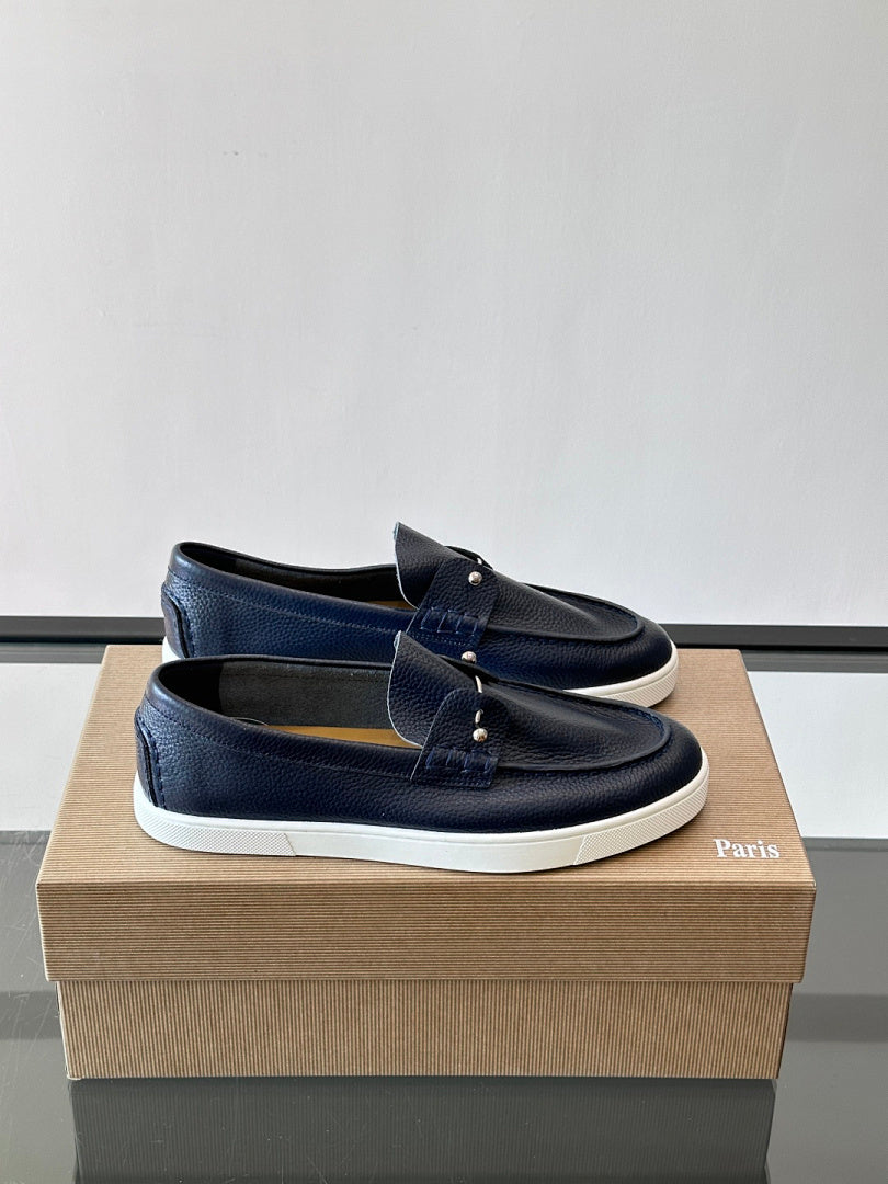 Mocassins bleu marine