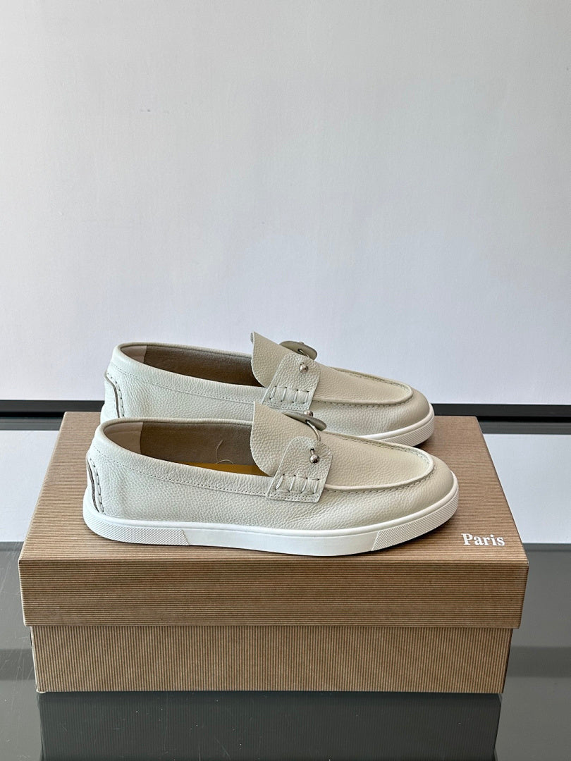 Mocassins crème