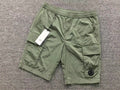 Short cargo vert kaki pour homme