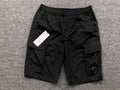 Short cargo noir pour homme