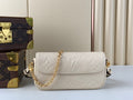 Sac baguette crème pour femme
