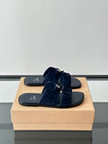 Claquettes bleu marine