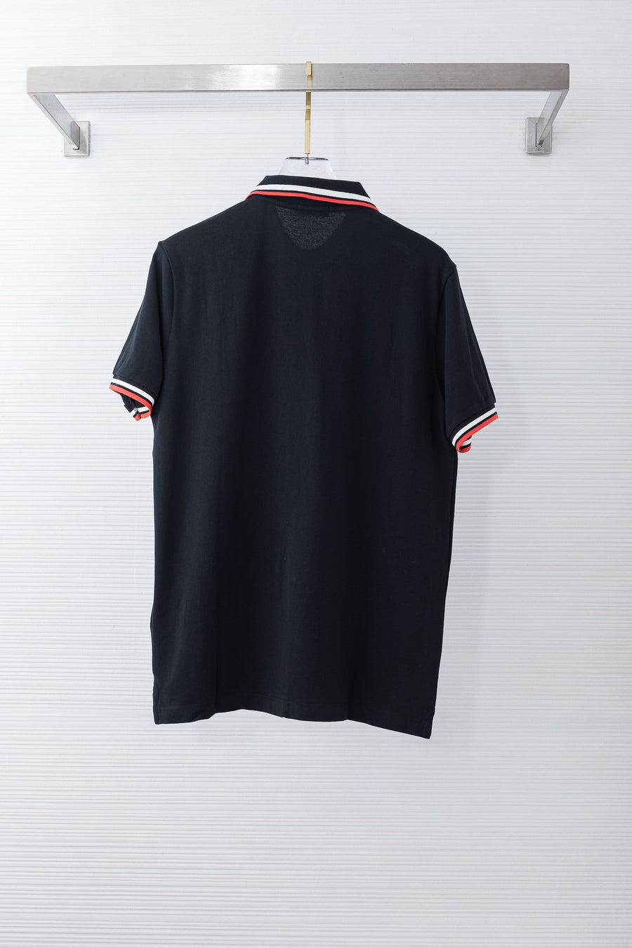 Polo noir pour homme
